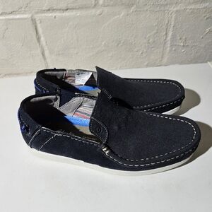 Men's Clarks ShacreLite Step Navy Blue Slip-On Shoes Size 10M